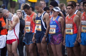 Partenza durante la maratona
