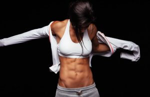 addome scolpito donna