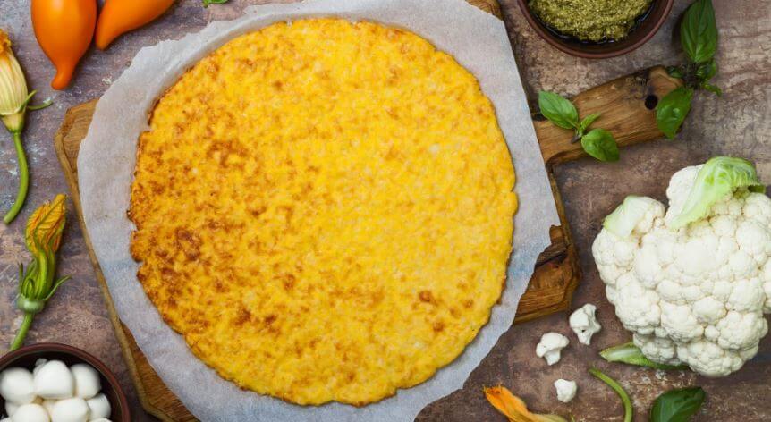 Ricette a base di cavolfiore, pizza
