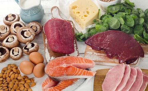 Alcuni alimenti crudi ricchi di vitamine