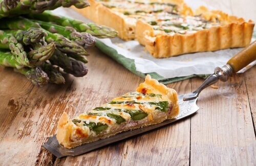 sformato con asparagi