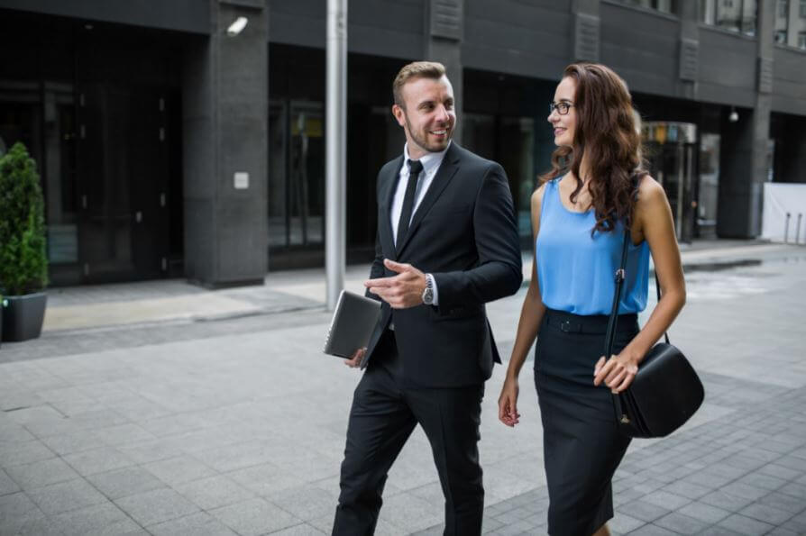 Andare a piedi a lavoro