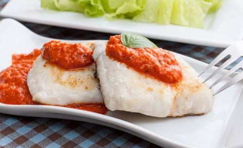 Merluzzo in salsa di pomodoro
