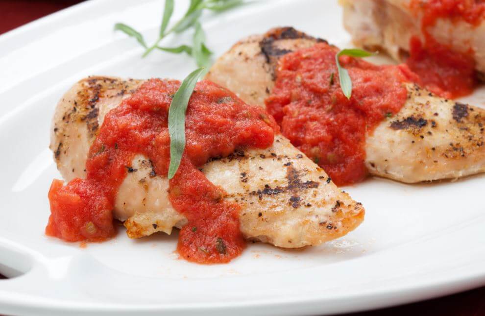Pollo e pomodoro