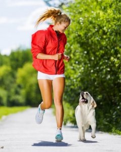 andare a correre con il cane