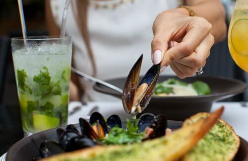 Piatto di cozze