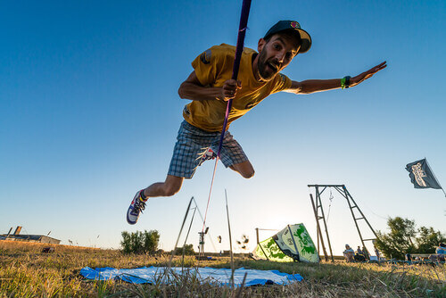 Slackline sport alternativo
