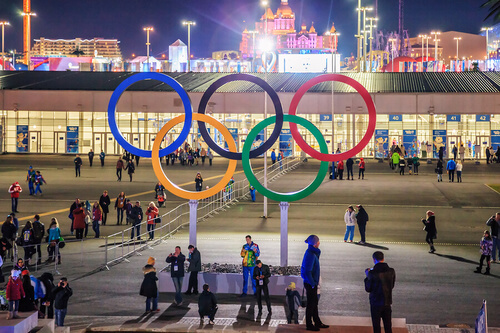 Logo dei Giochi Olimpici.