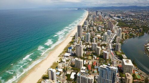 Spiaggia in Australia