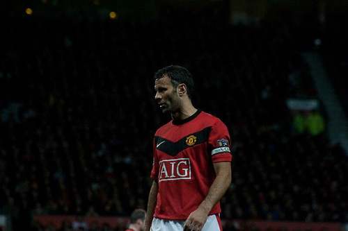 Ryan Giggs durante una partita
