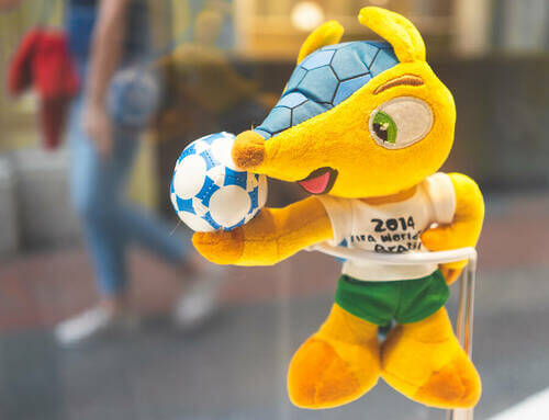 Pupazzo con pallone da calcio