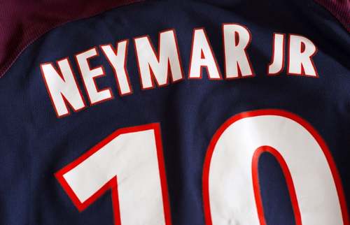 Maglia di Neymar in blu