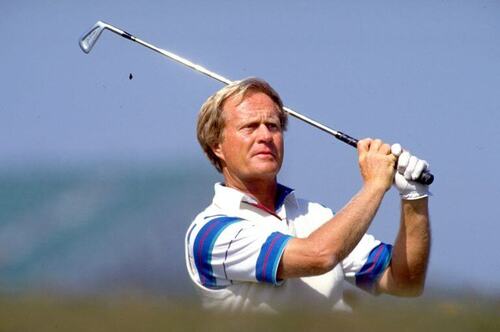 Jack Nicklaus, uno dei membri della triade del golf.