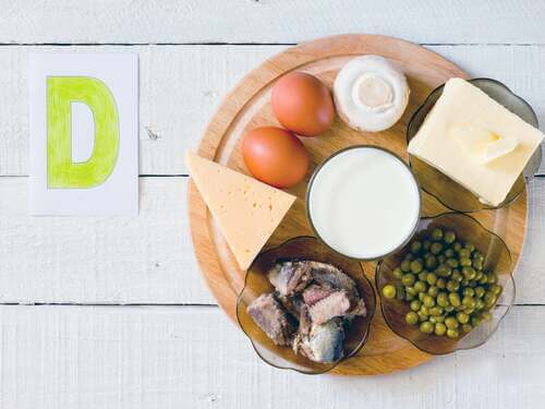 I latticini e le uova contengono vitamina D.